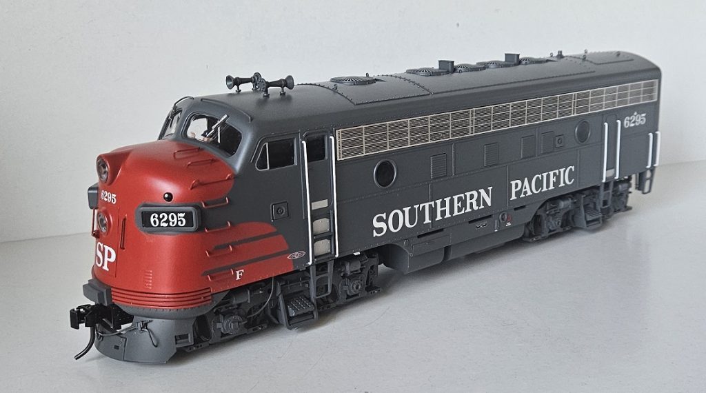 Modell einer Southern Pacific Lok