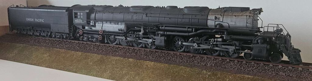 Modell einer Dampflok 4020