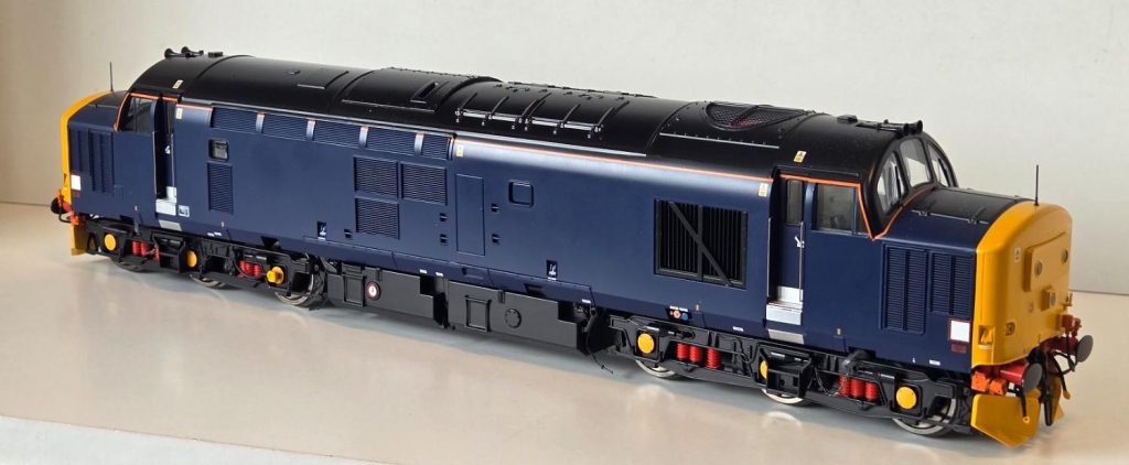Modell eines Diesel-Lokomotive